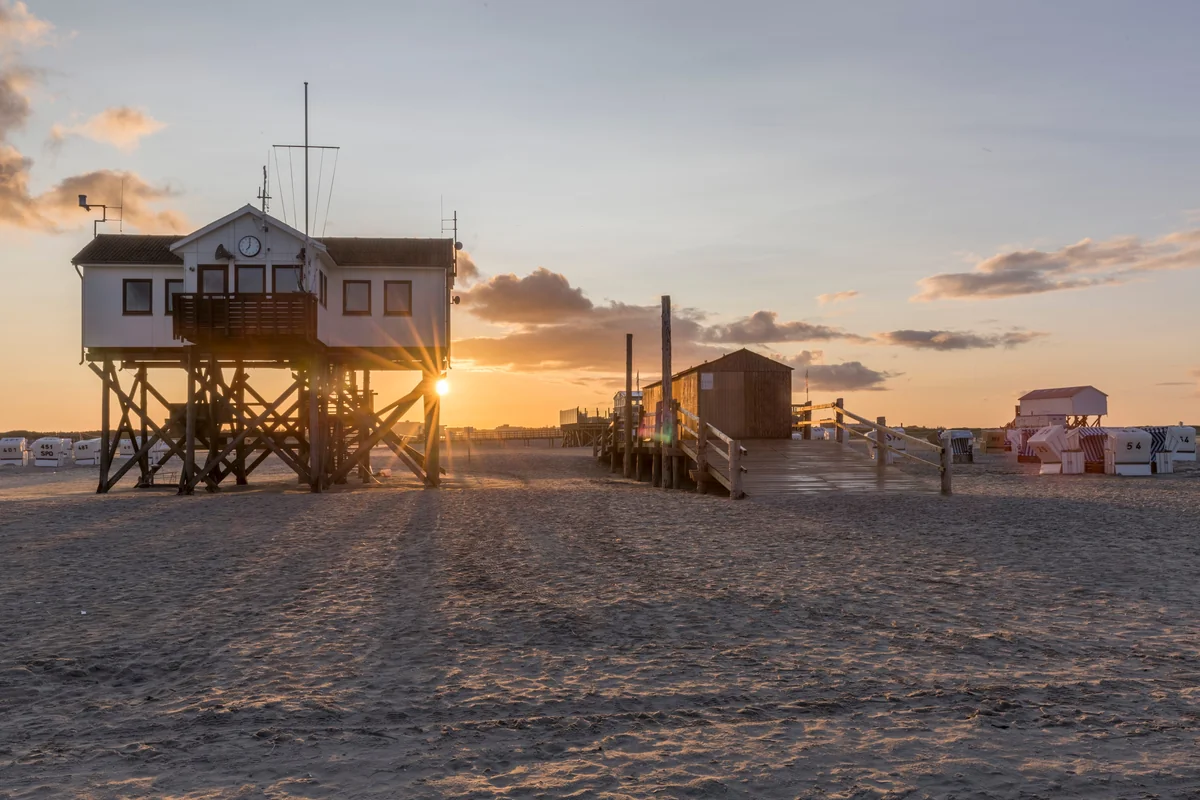 View of Sankt Peter-Ording - a perfect place to relax and enjoy your jacuzzi
