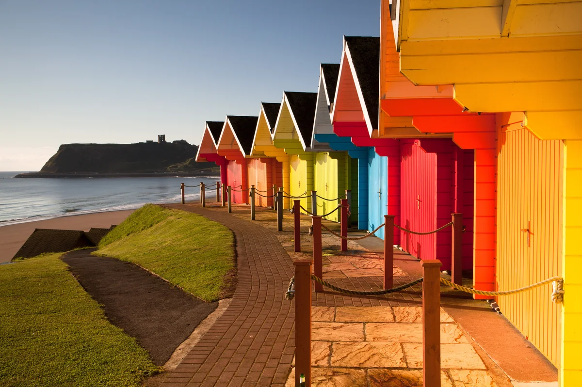 View of Scarborough - a perfect place to relax and enjoy your jacuzzi