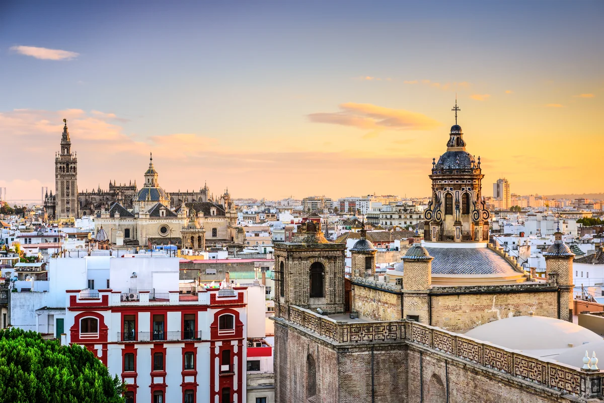 View of Seville - a perfect place to relax and enjoy your jacuzzi