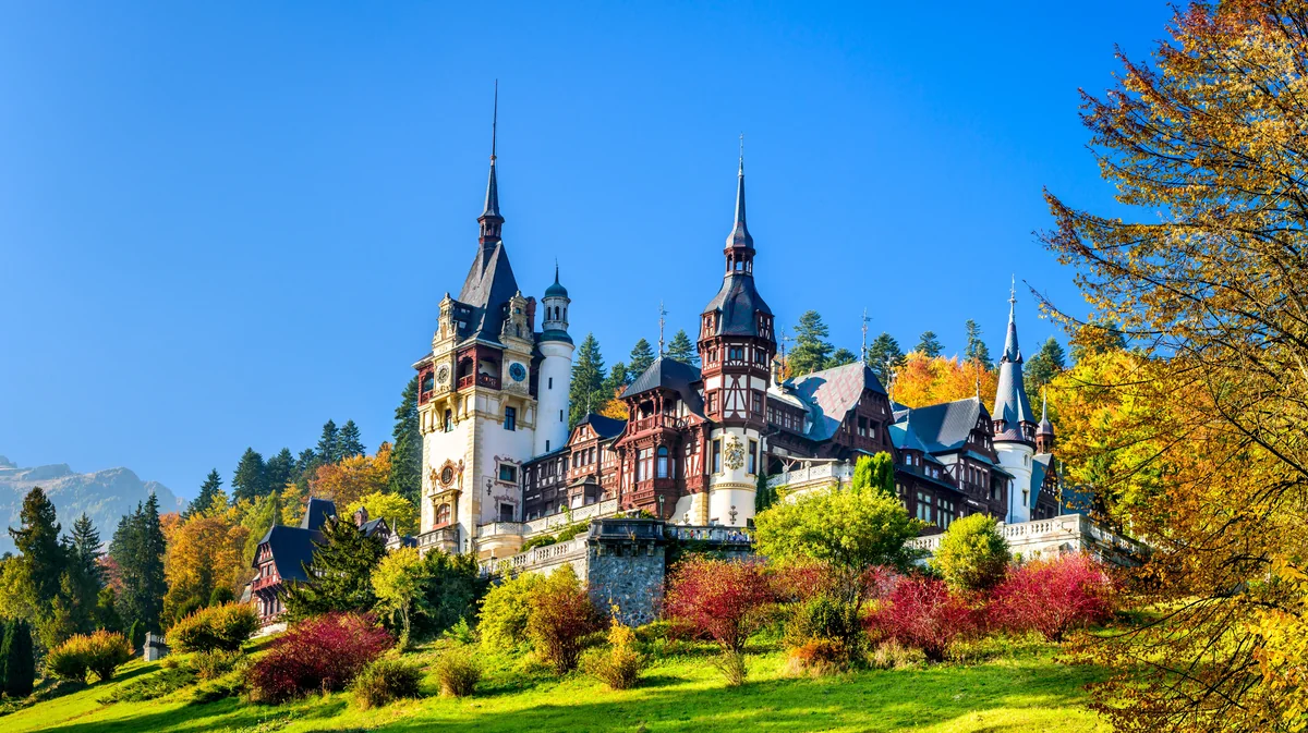 View of Sinaia - a perfect place to relax and enjoy your jacuzzi