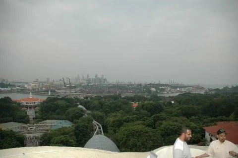 View of Singapore - a perfect place to relax and enjoy your jacuzzi