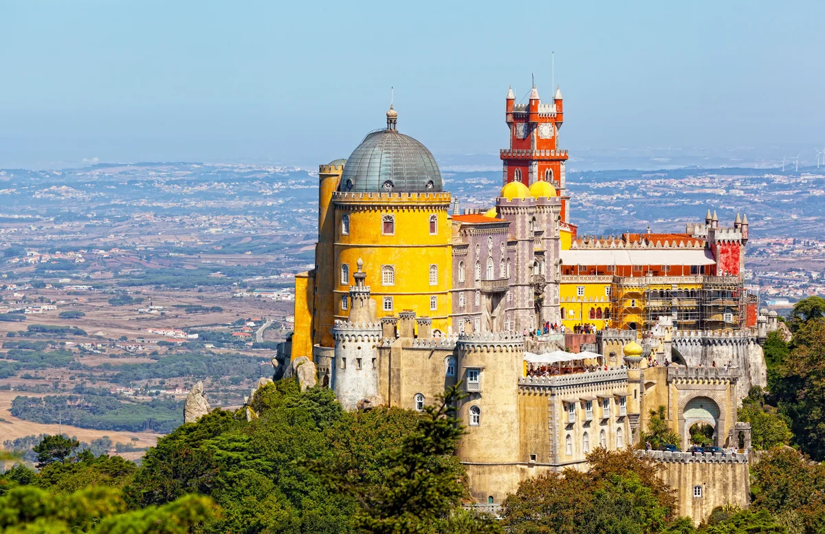 View of Sintra - a perfect place to relax and enjoy your jacuzzi