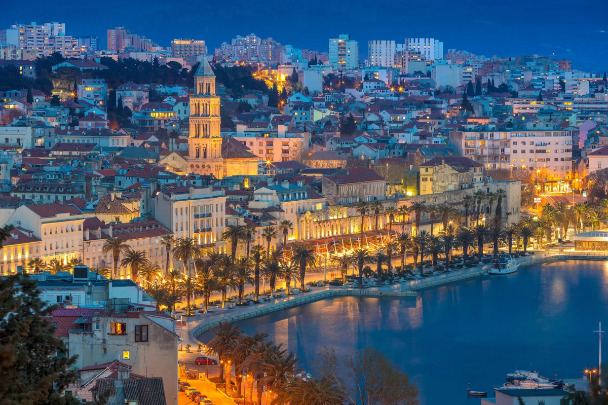 View of Split - a perfect place to relax and enjoy your jacuzzi