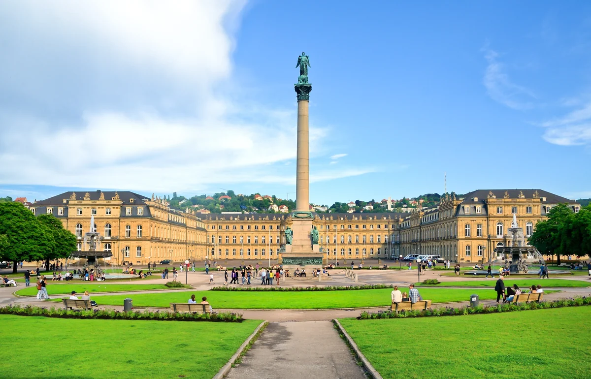 View of Stuttgart - a perfect place to relax and enjoy your jacuzzi
