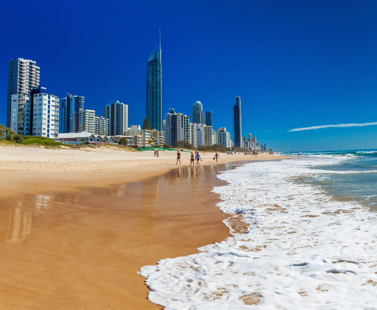 View of Surfers Paradise - a perfect place to relax and enjoy your jacuzzi