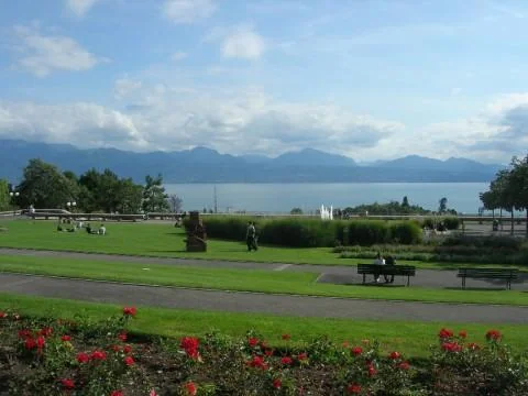 View of Switzerland - a perfect place to relax and enjoy your jacuzzi