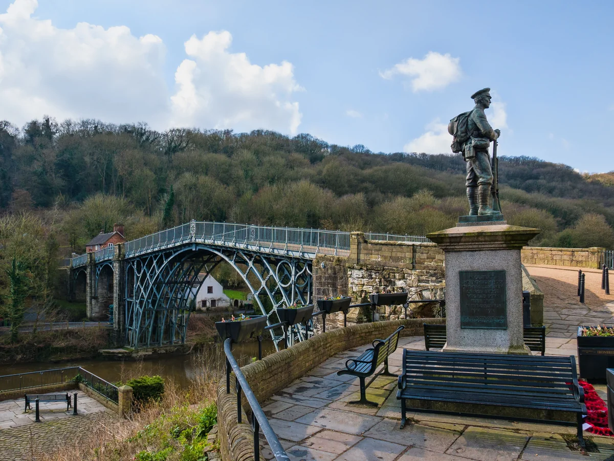 View of Telford - a perfect place to relax and enjoy your jacuzzi