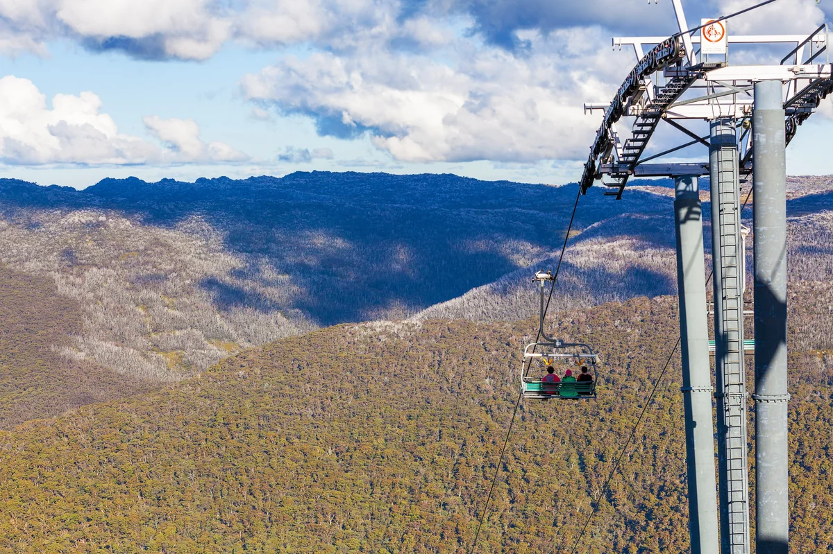 View of Thredbo - a perfect place to relax and enjoy your jacuzzi