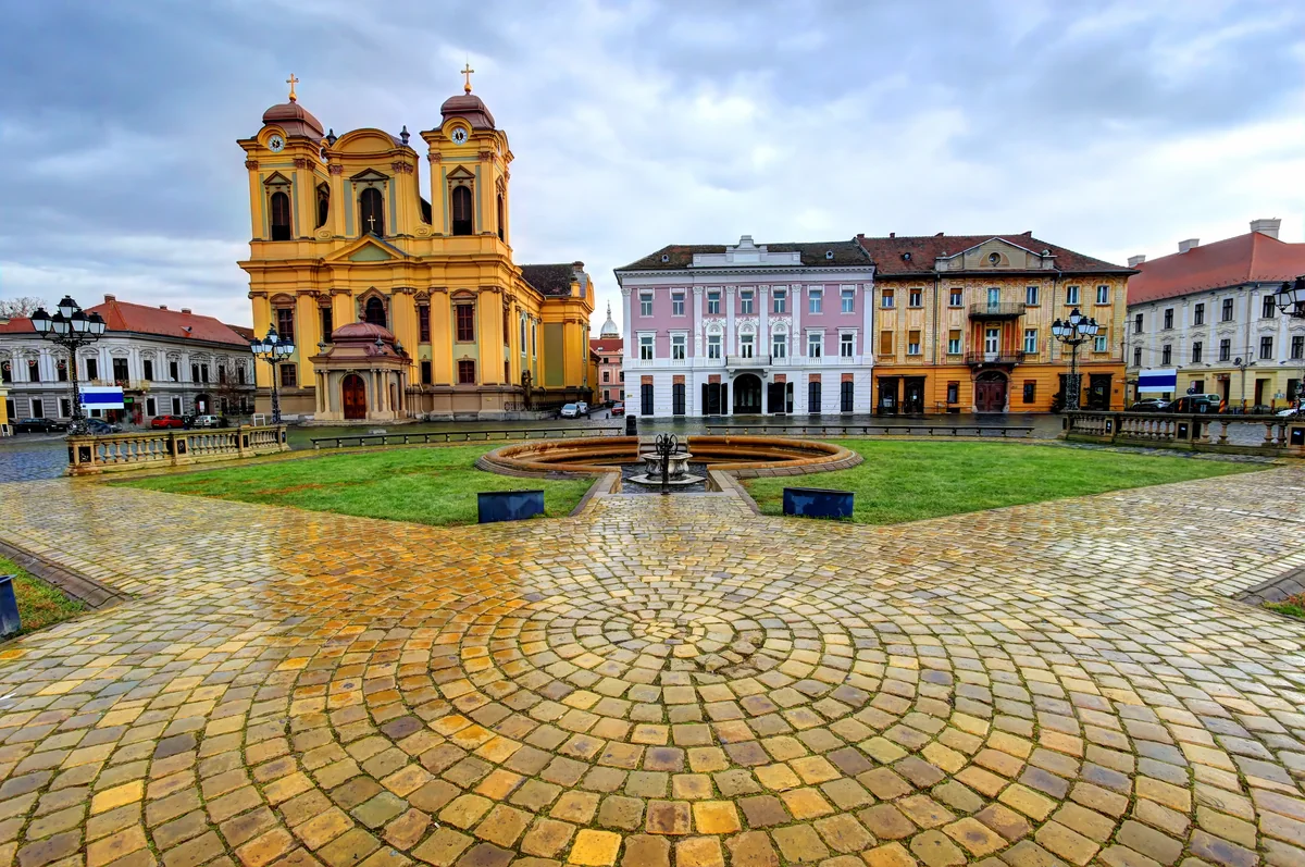 View of Timisoara - a perfect place to relax and enjoy your jacuzzi