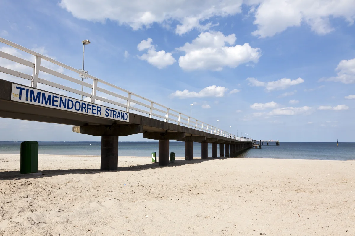 View of Timmendorfer Strand - a perfect place to relax and enjoy your jacuzzi