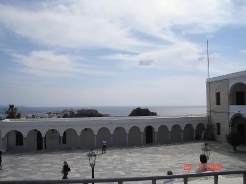 View of Tinos - Chora - a perfect place to relax and enjoy your jacuzzi