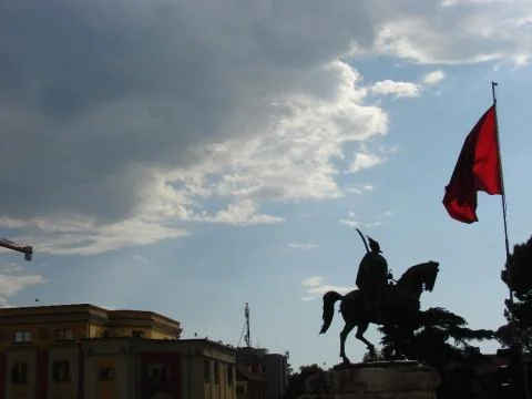 View of Tirana - a perfect place to relax and enjoy your jacuzzi