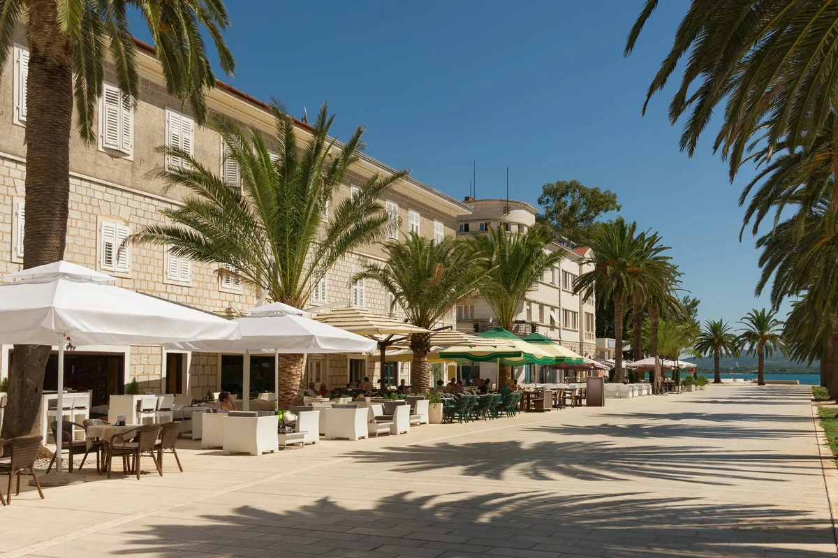 View of Tivat - a perfect place to relax and enjoy your jacuzzi