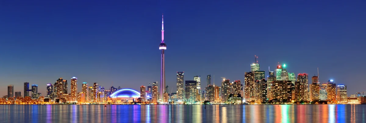 View of Toronto - a perfect place to relax and enjoy your jacuzzi