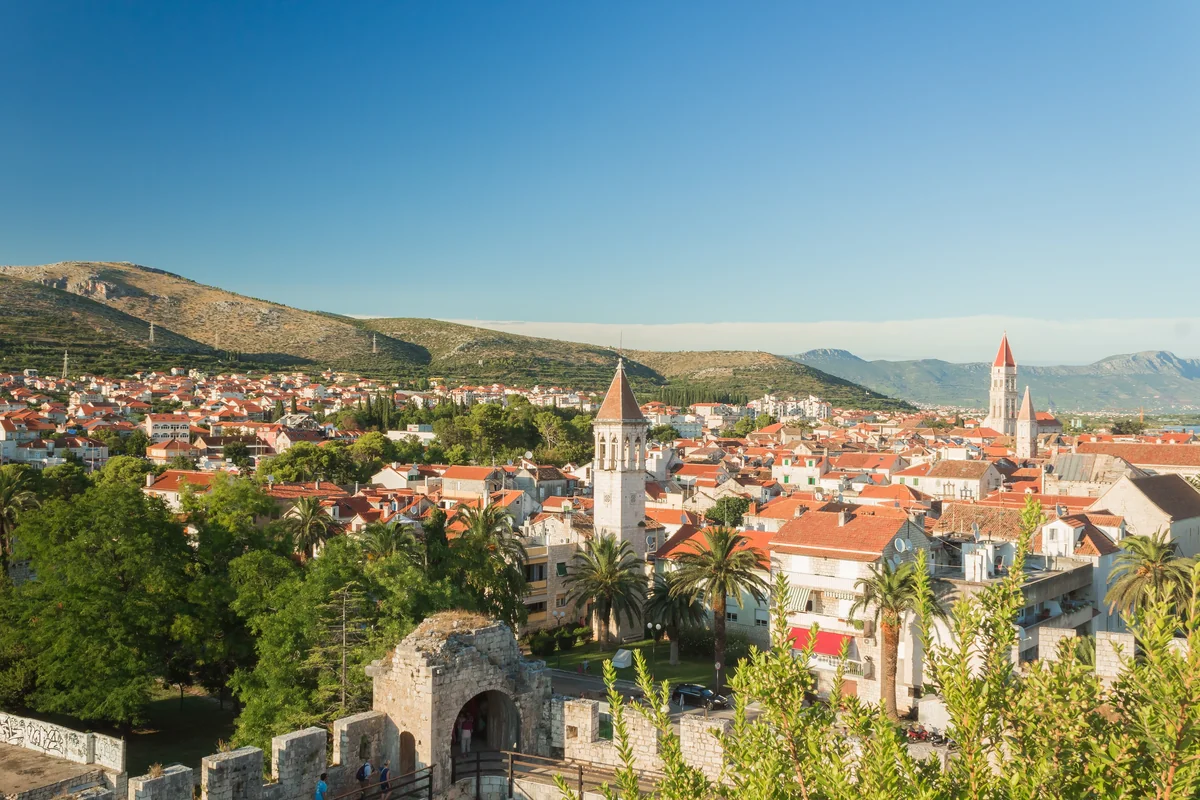 View of Trogir - a perfect place to relax and enjoy your jacuzzi