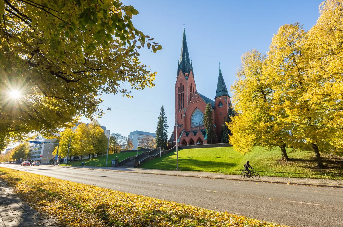 View of Turku - a perfect place to relax and enjoy your jacuzzi