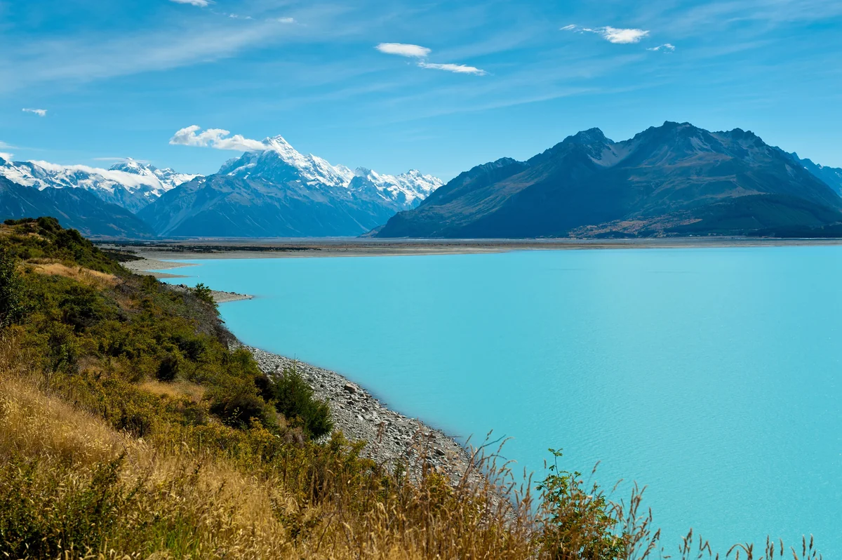 View of Twizel - a perfect place to relax and enjoy your jacuzzi