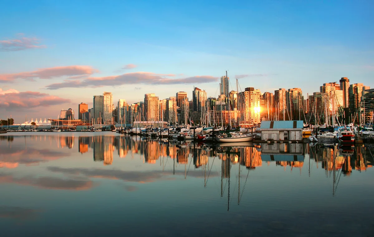 View of Vancouver - a perfect place to relax and enjoy your jacuzzi
