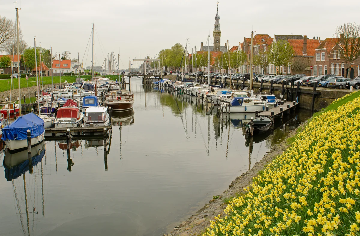 View of Veere - a perfect place to relax and enjoy your jacuzzi