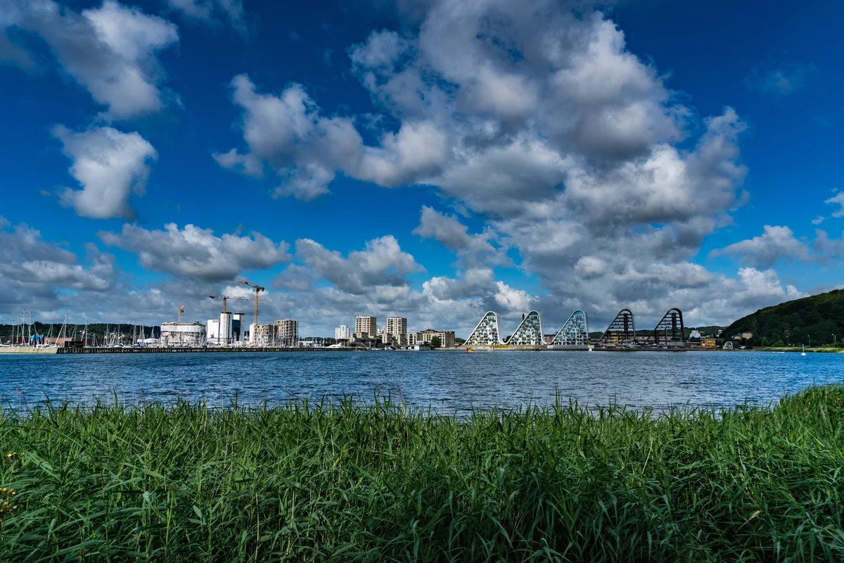 View of Vejle - a perfect place to relax and enjoy your jacuzzi