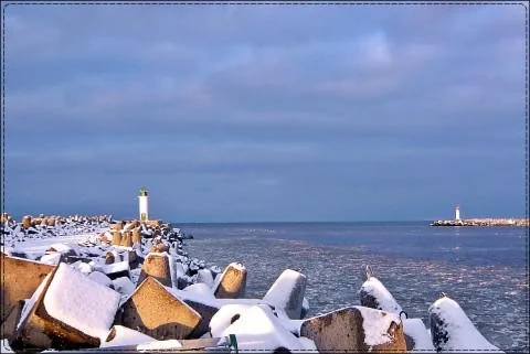 View of Ventspils - a perfect place to relax and enjoy your jacuzzi