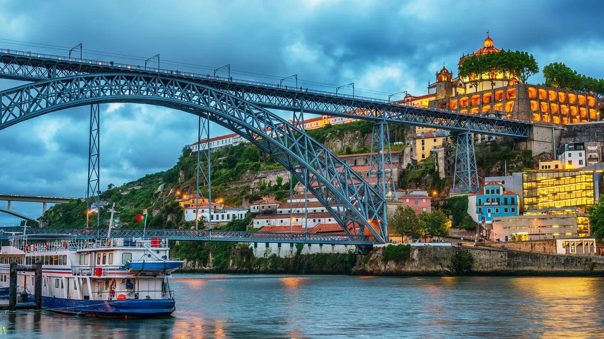 View of Vila Nova de Gaia - a perfect place to relax and enjoy your jacuzzi