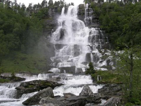 View of Voss - a perfect place to relax and enjoy your jacuzzi