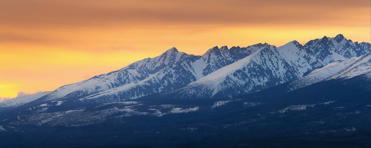 View of Vysoké Tatry - a perfect place to relax and enjoy your jacuzzi