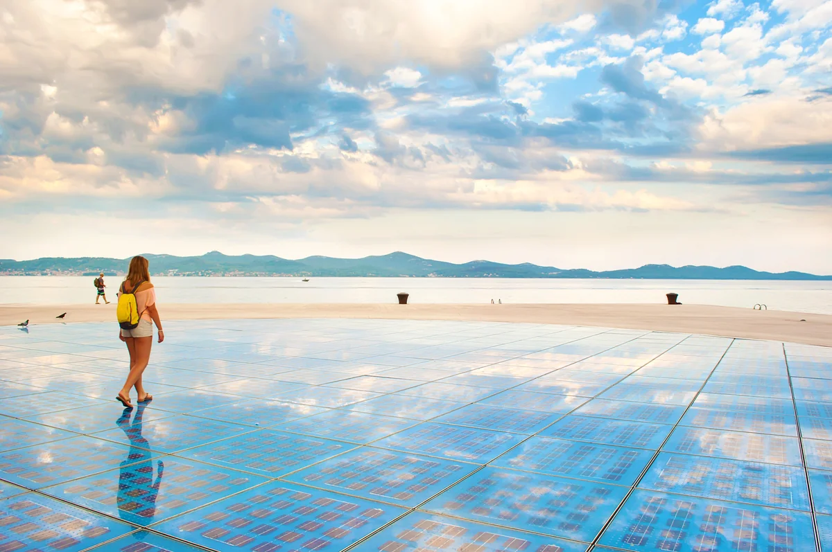 View of Zadar - a perfect place to relax and enjoy your jacuzzi